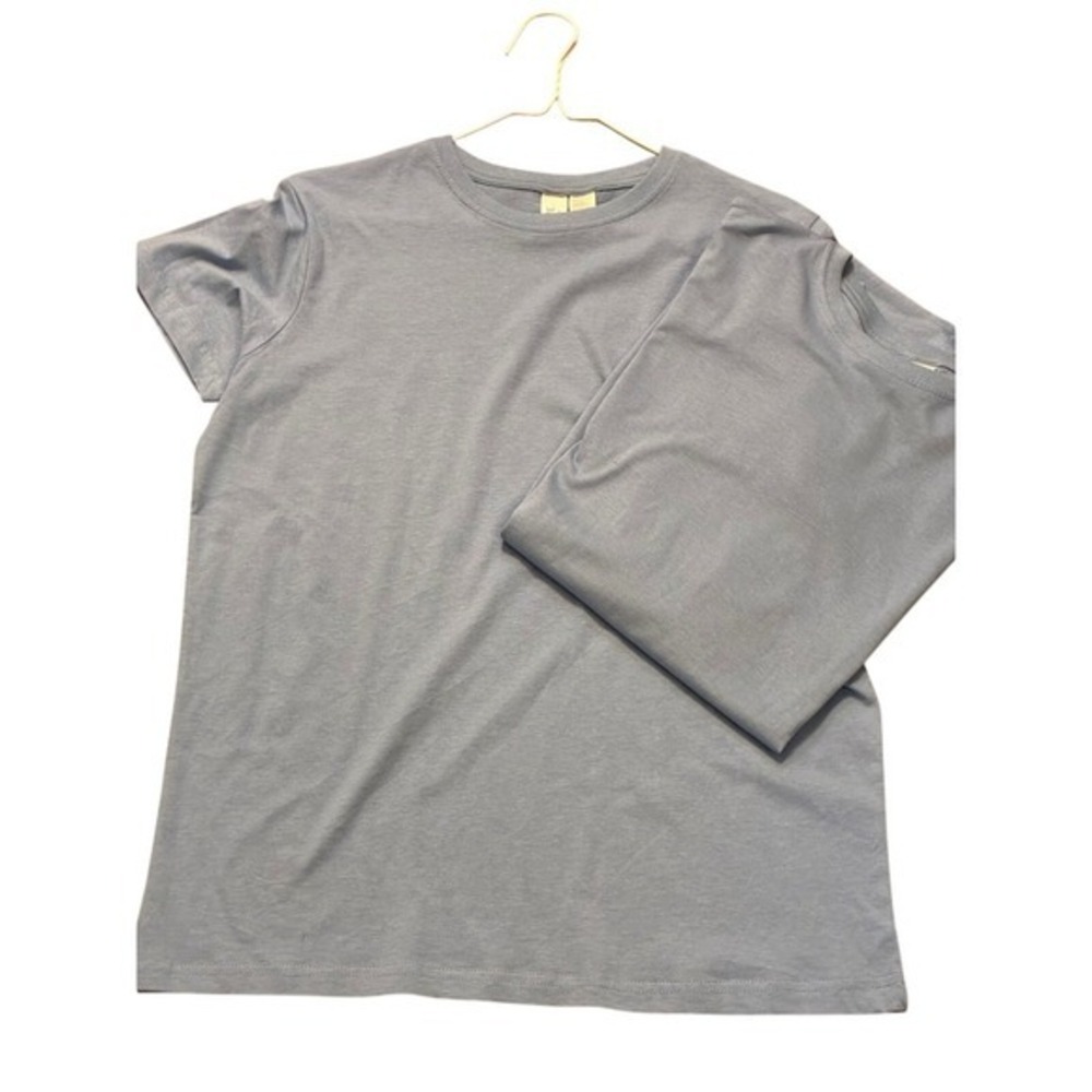 Clique Playlist Tee Light Blue Cotton Short Sleeve Crewneck T-Shirt XL